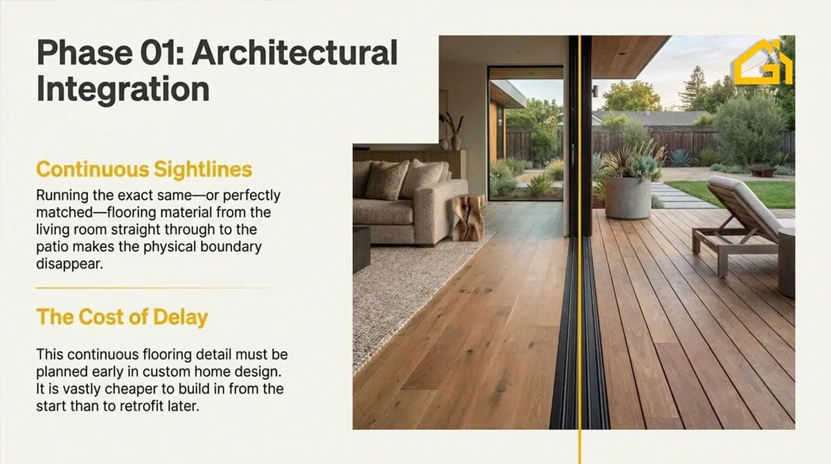 Continuous Flooring and Sightlines